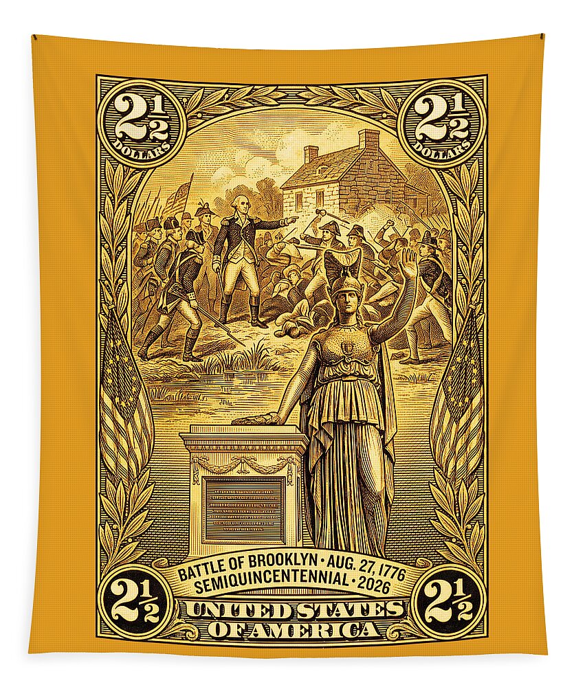 Battle of Brooklyn $2.50 - Tapestry