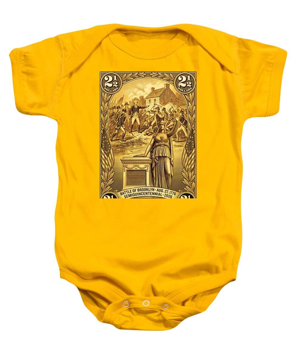 Battle of Brooklyn $2.50 - Baby One-Piece