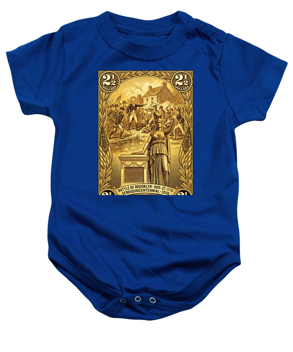 Battle of Brooklyn $2.50 - Baby One-Piece