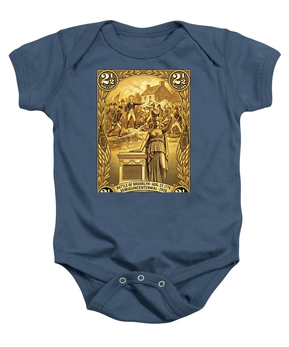 Battle of Brooklyn $2.50 - Baby One-Piece