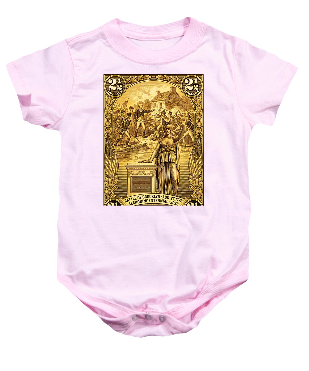 Battle of Brooklyn $2.50 - Baby One-Piece