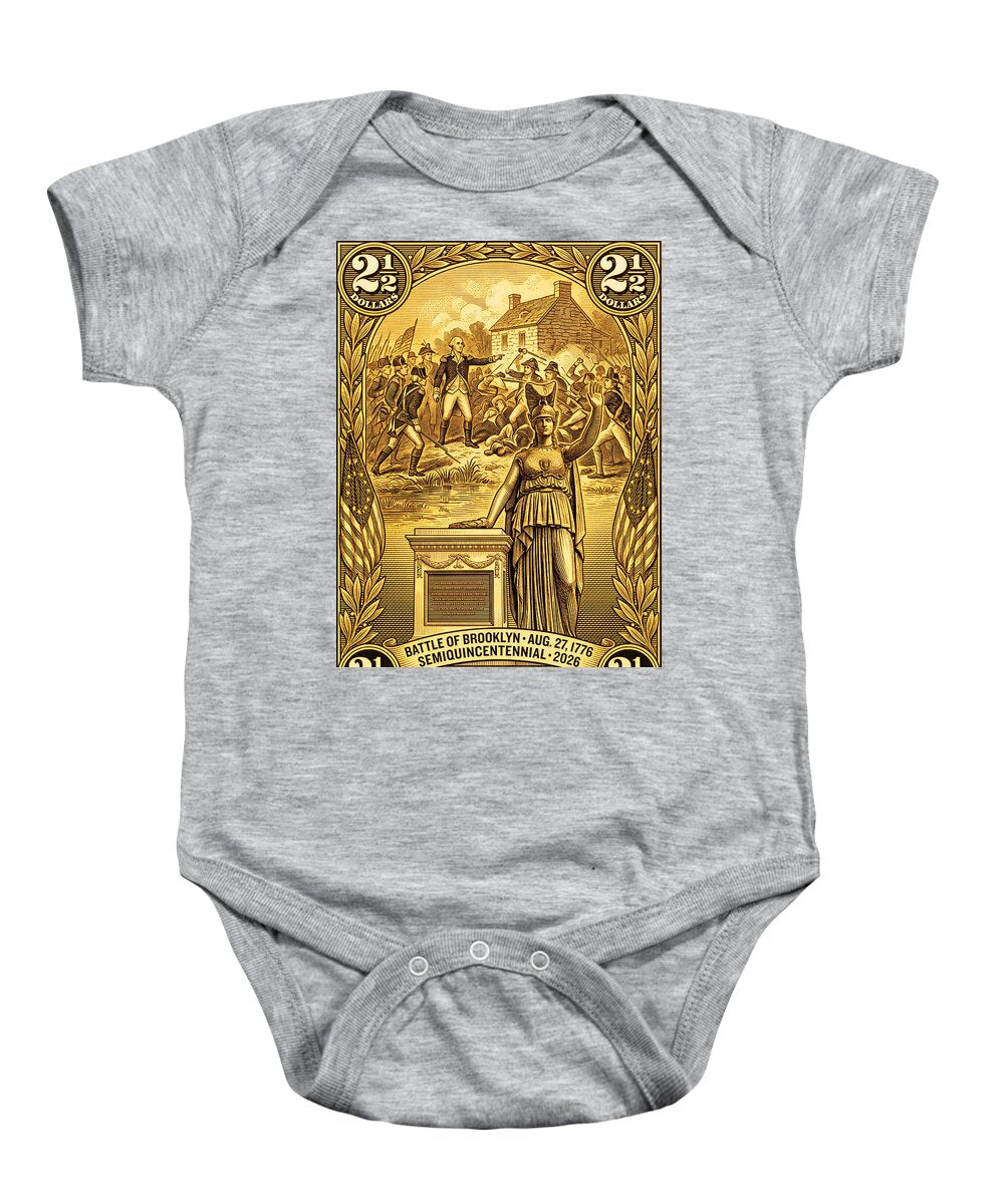 Battle of Brooklyn $2.50 - Baby One-Piece