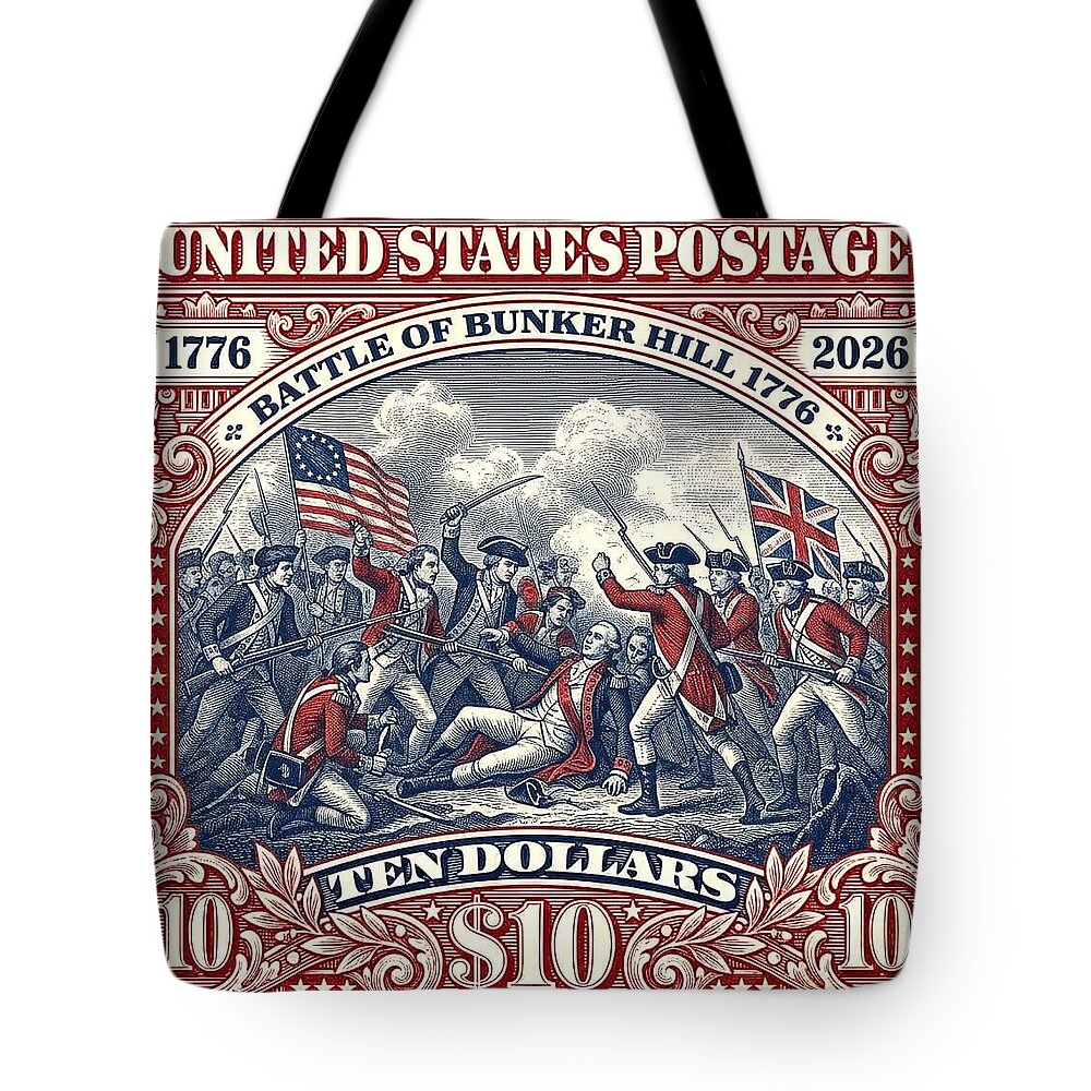 Battle of Bunker Hill $10 - Tote Bag