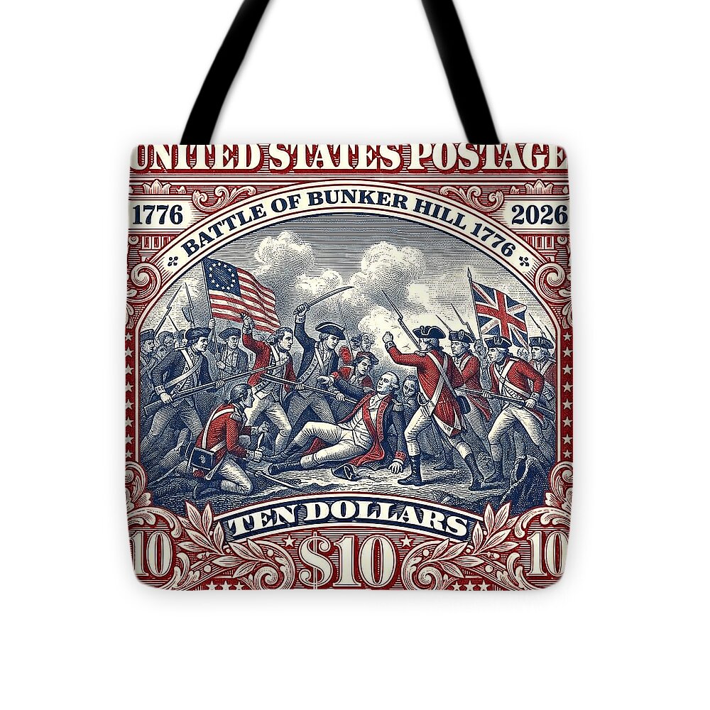 Battle of Bunker Hill $10 - Tote Bag