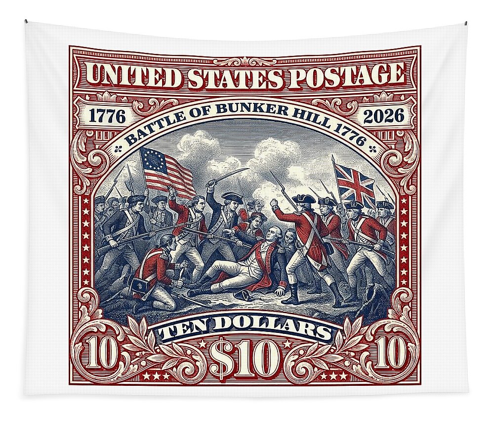Battle of Bunker Hill $10 - Tapestry