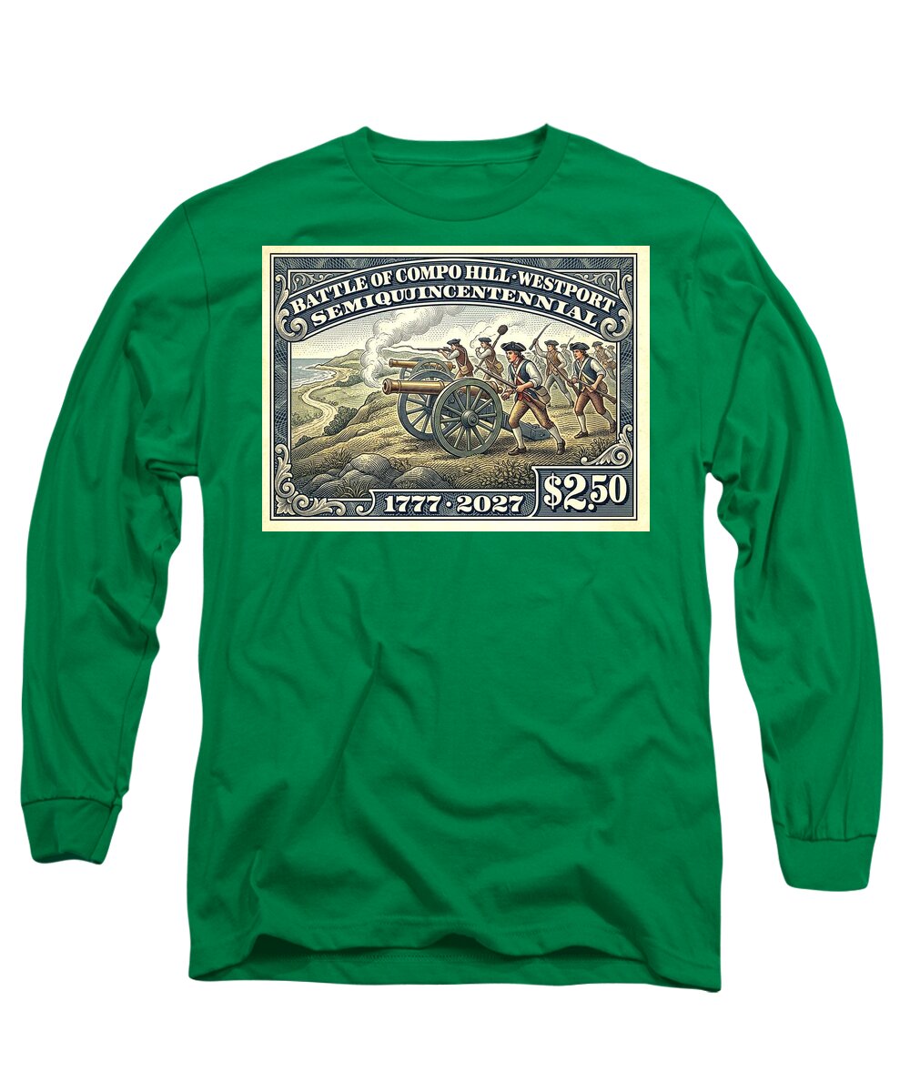 Battle of Compo Hill 1777 - Long Sleeve T-Shirt