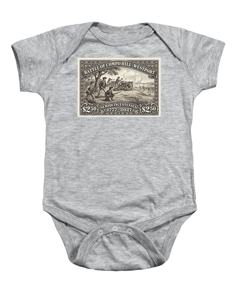 Battle of Compo Hill $2.50 - Baby One-Piece
