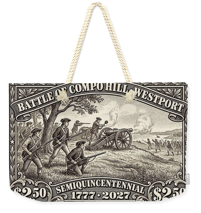Battle of Compo Hill $2.50 - Weekender Tote Bag