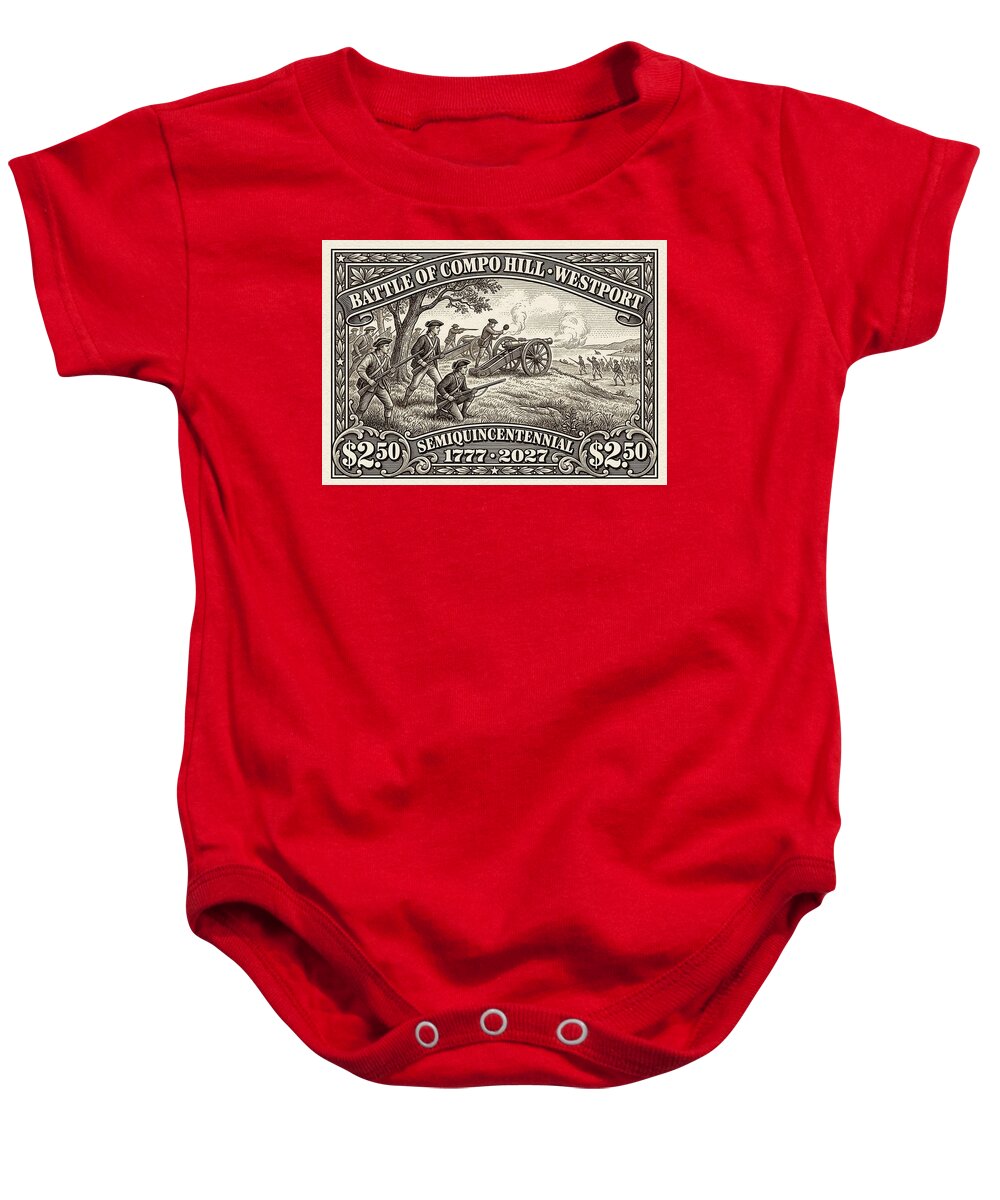 Battle of Compo Hill $2.50 - Baby One-Piece