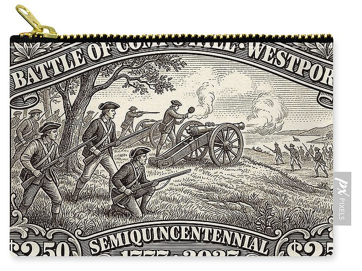 Battle of Compo Hill $2.50 - Zip Pouch