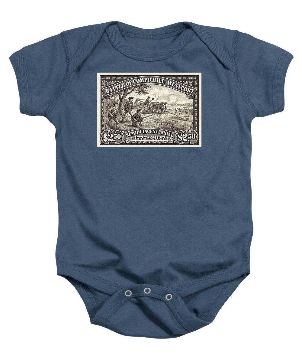 Battle of Compo Hill $2.50 - Baby One-Piece