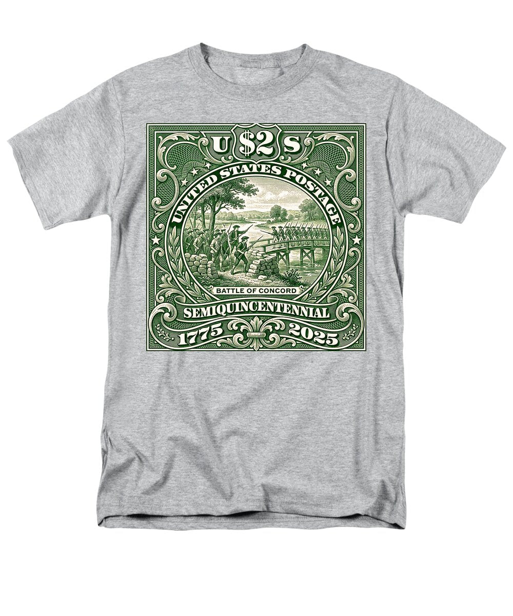 Battle of Concord $2 - Men's T-Shirt  (Regular Fit)
