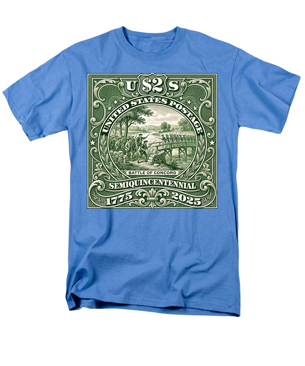 Battle of Concord $2 - Men's T-Shirt  (Regular Fit)