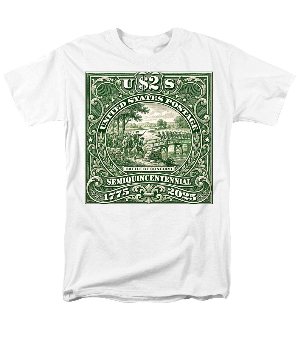 Battle of Concord $2 - Men's T-Shirt  (Regular Fit)
