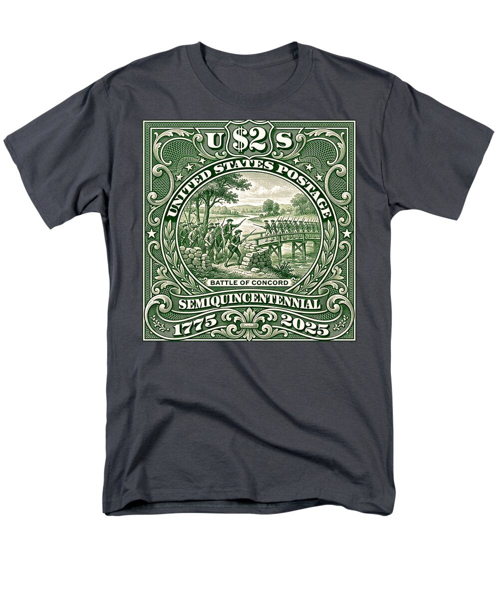 Battle of Concord $2 - Men's T-Shirt  (Regular Fit)