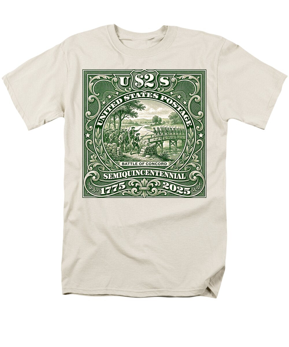 Battle of Concord $2 - Men's T-Shirt  (Regular Fit)