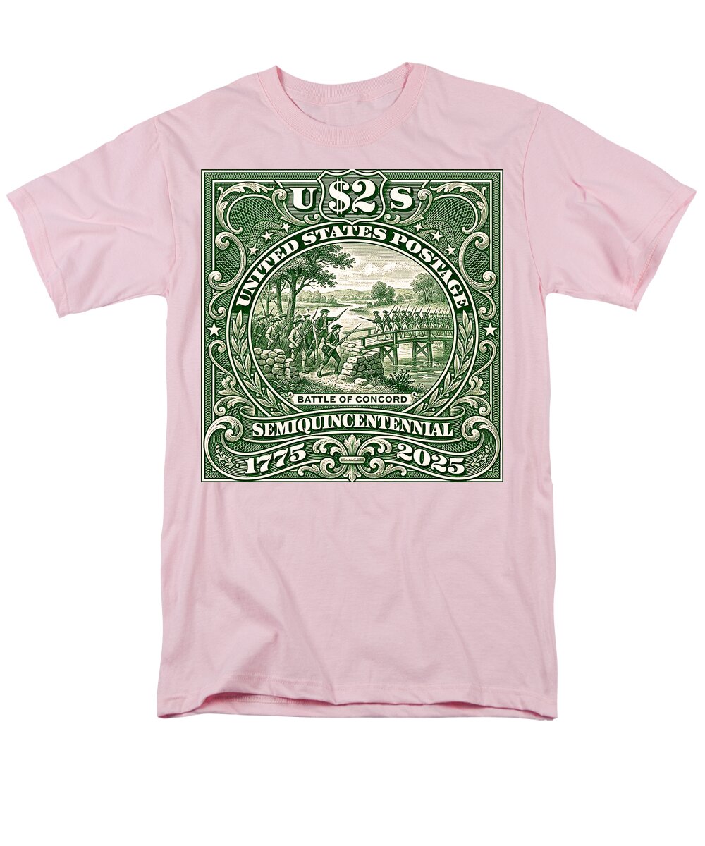 Battle of Concord $2 - Men's T-Shirt  (Regular Fit)