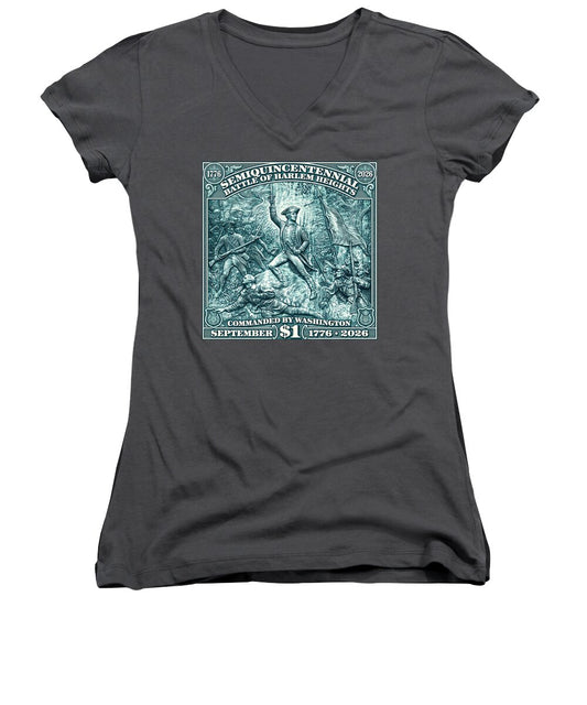Battle of Harlem Heights $1 - Women's V-Neck