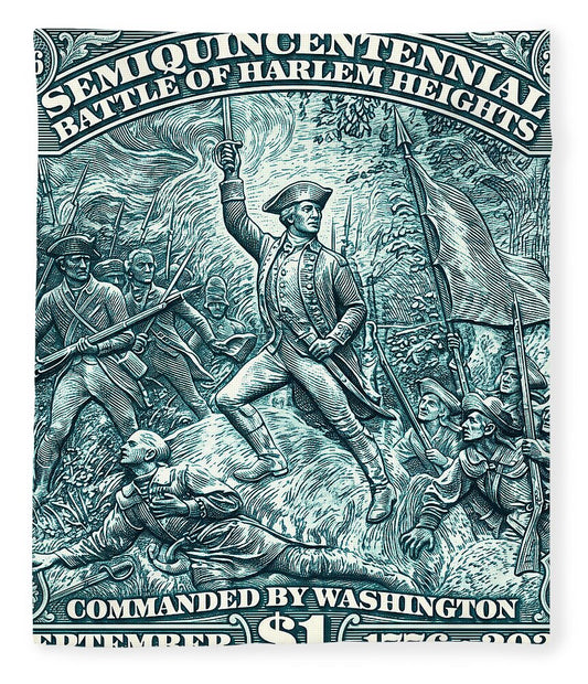 Battle of Harlem Heights $1 - Blanket