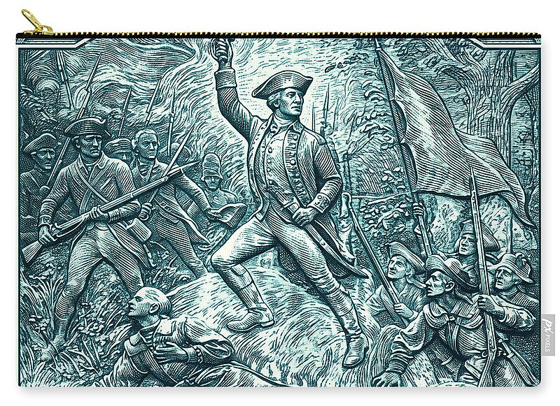 Battle of Harlem Heights $1 - Zip Pouch