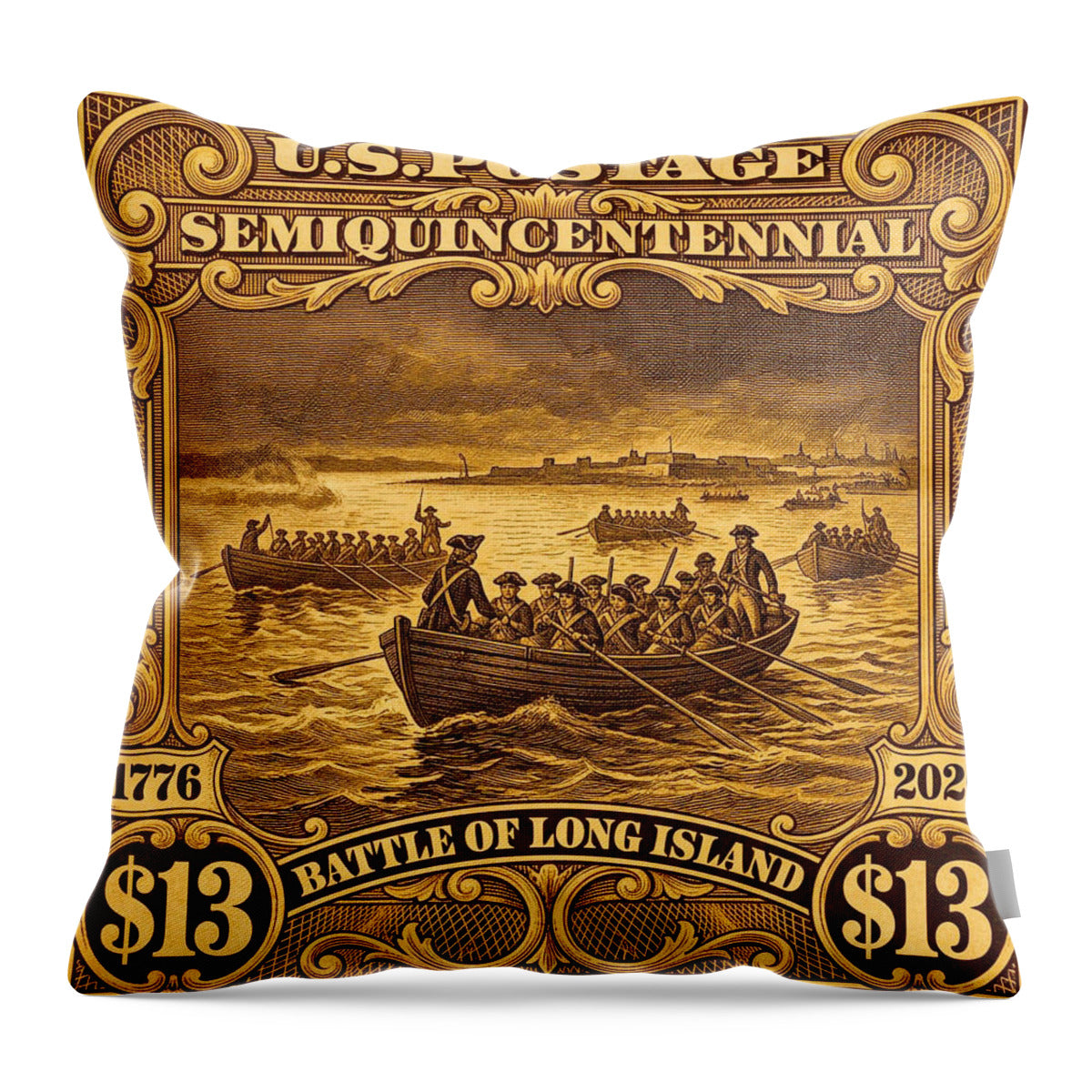Battle of Long Island $13 - Throw Pillow