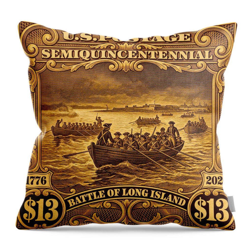 Battle of Long Island $13 - Throw Pillow