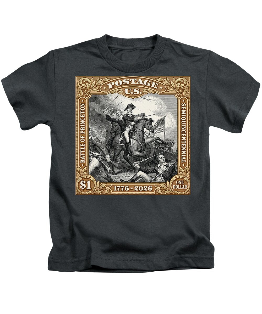Battle of Princeton $1 - Kids T-Shirt