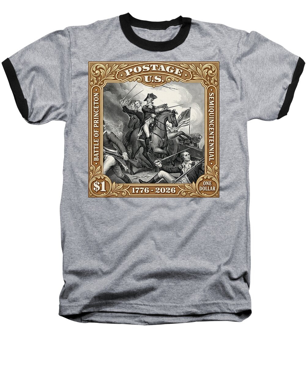 Battle of Princeton $1 - Baseball T-Shirt