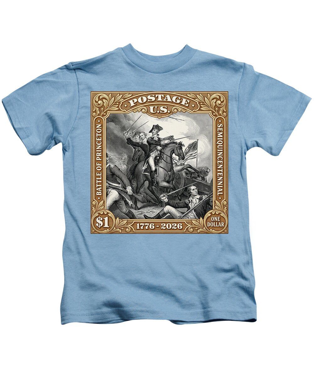 Battle of Princeton $1 - Kids T-Shirt