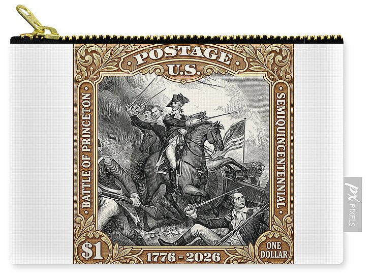 Battle of Princeton $1 - Zip Pouch