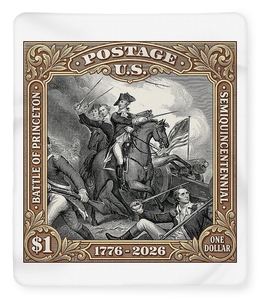 Battle of Princeton $1 - Blanket