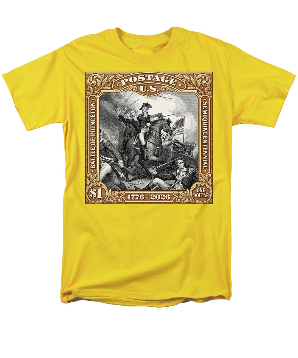 Battle of Princeton $1 - Men's T-Shirt  (Regular Fit)