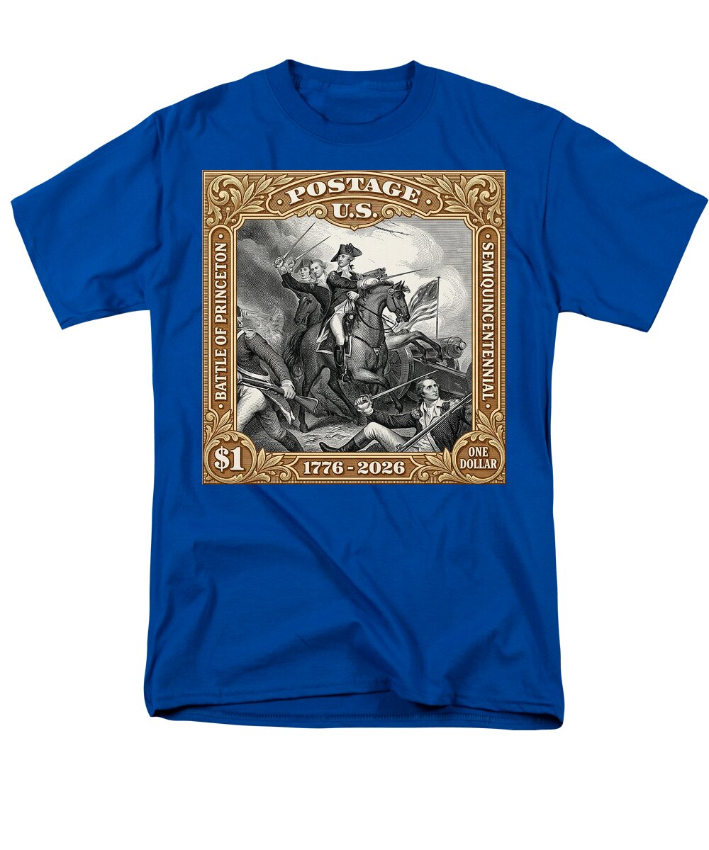 Battle of Princeton $1 - Men's T-Shirt  (Regular Fit)