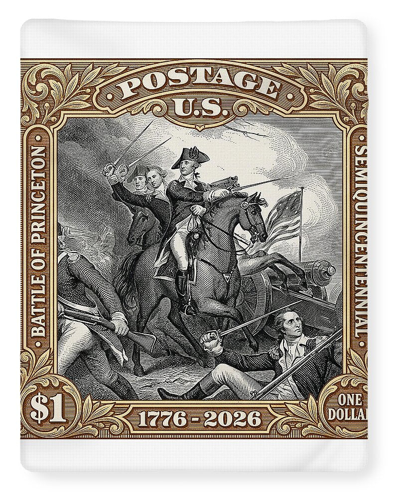 Battle of Princeton $1 - Blanket