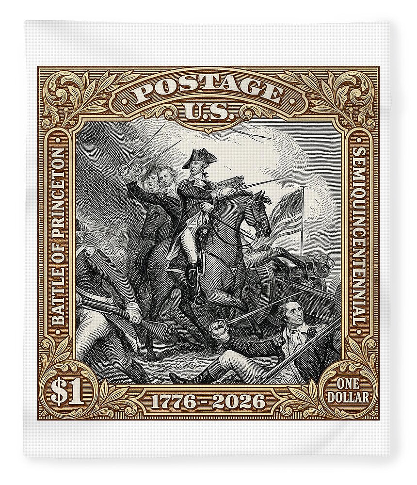 Battle of Princeton $1 - Blanket