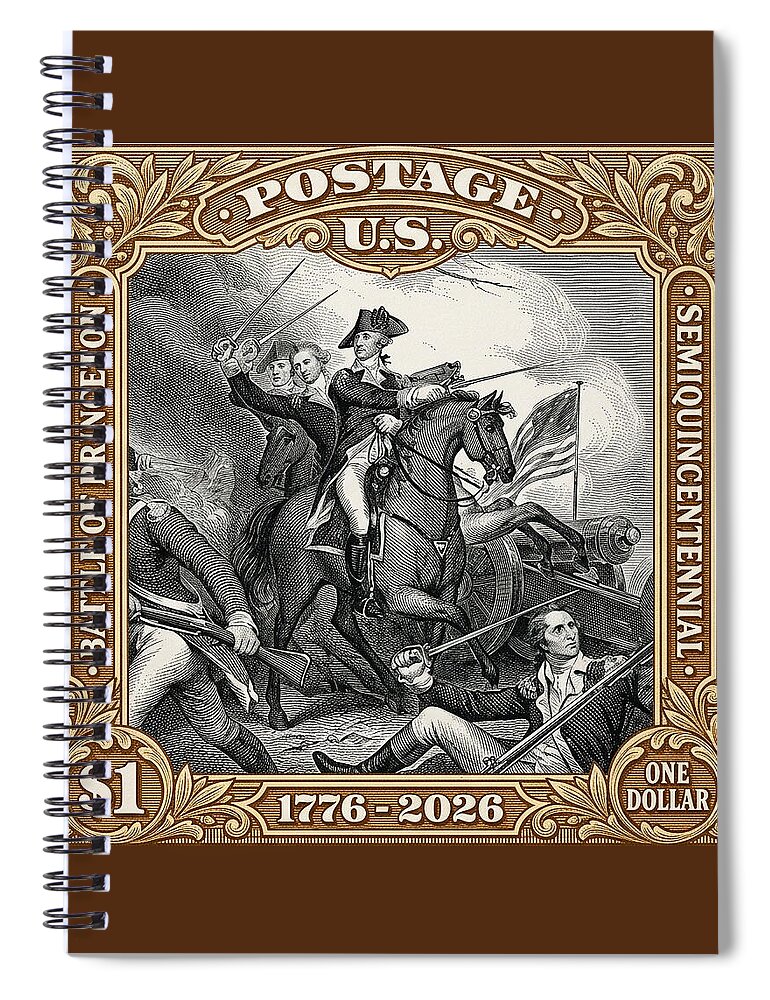 Battle of Princeton $1 - Spiral Notebook