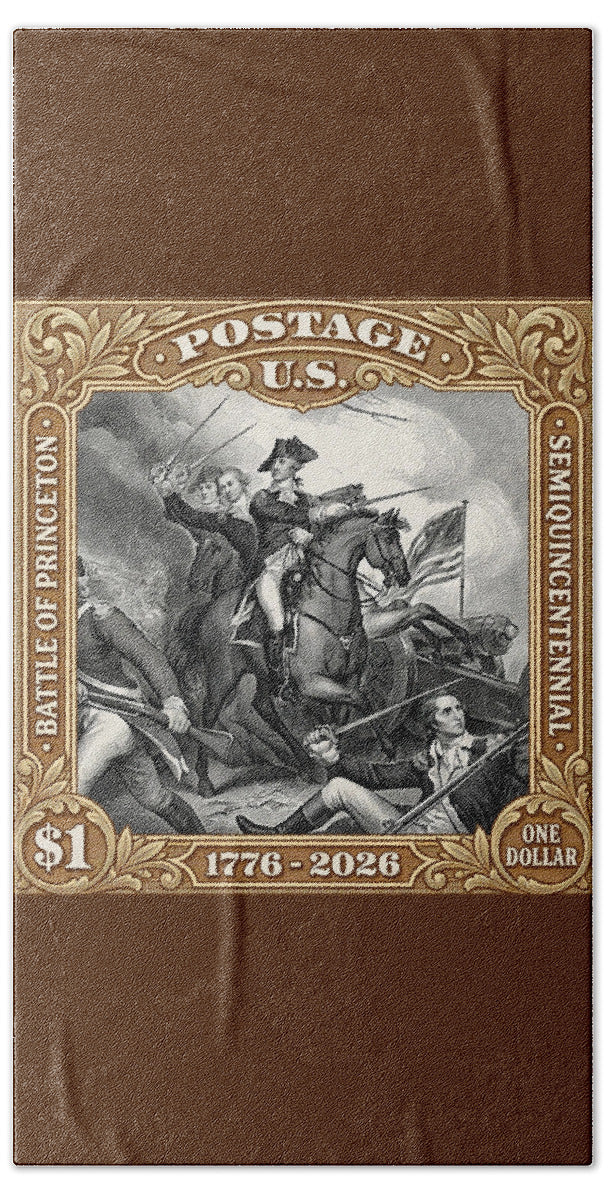 Battle of Princeton $1 - Bath Towel