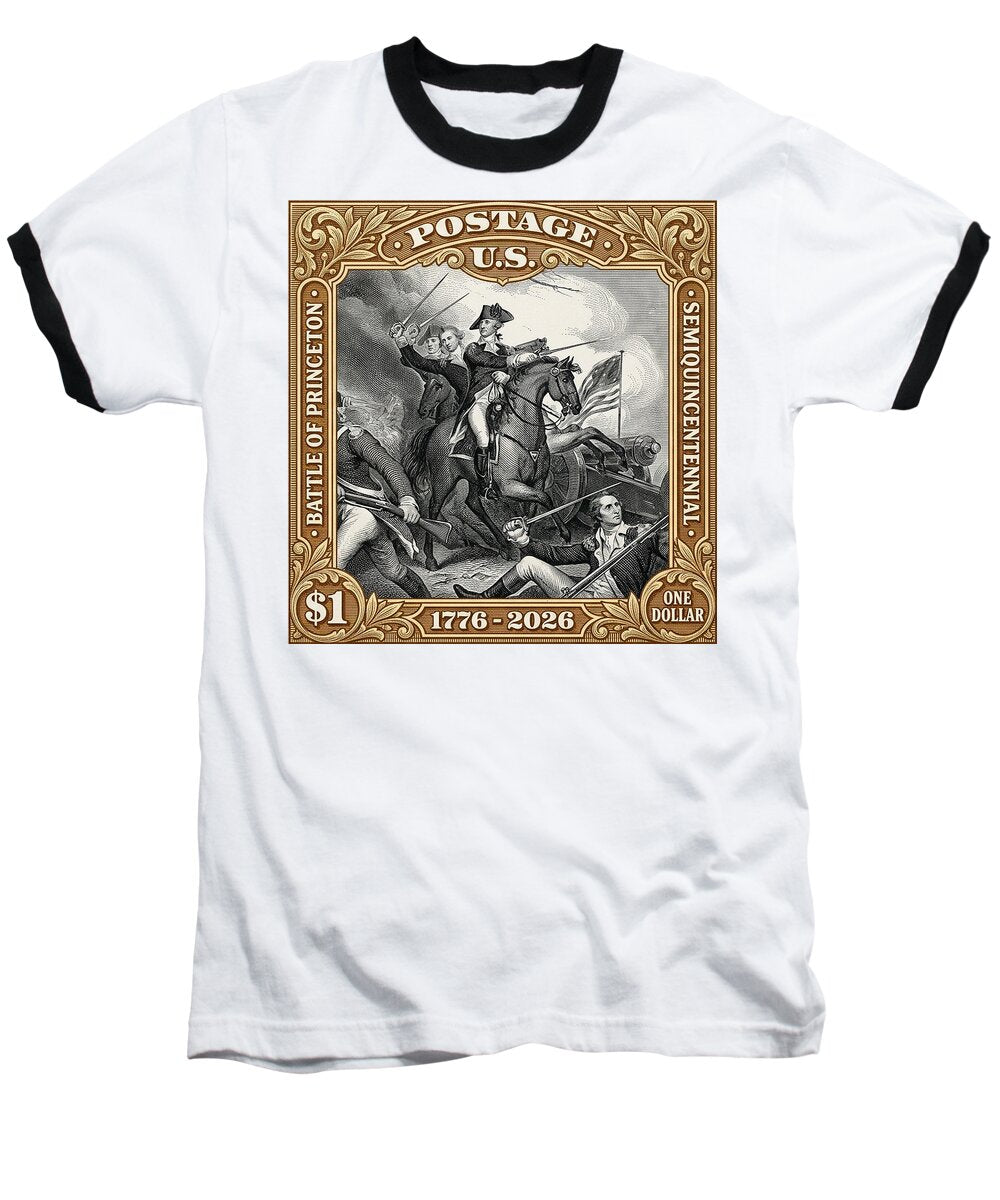 Battle of Princeton $1 - Baseball T-Shirt