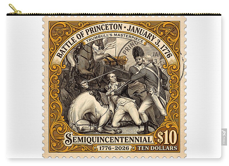 Battle of Princeton $10 - Zip Pouch