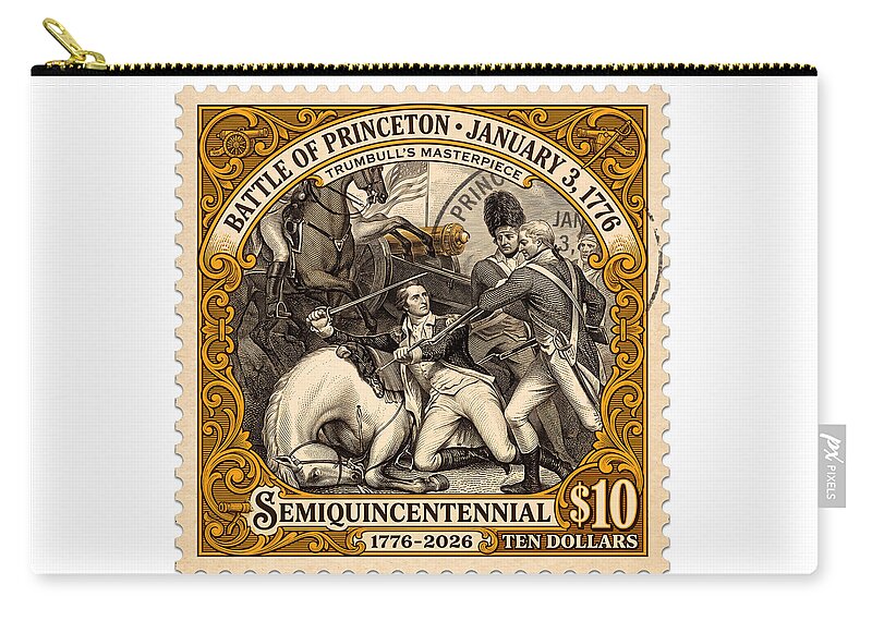Battle of Princeton $10 - Zip Pouch