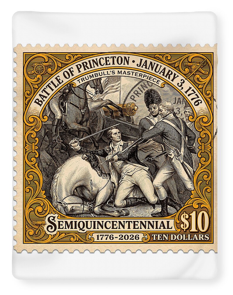 Battle of Princeton $10 - Blanket