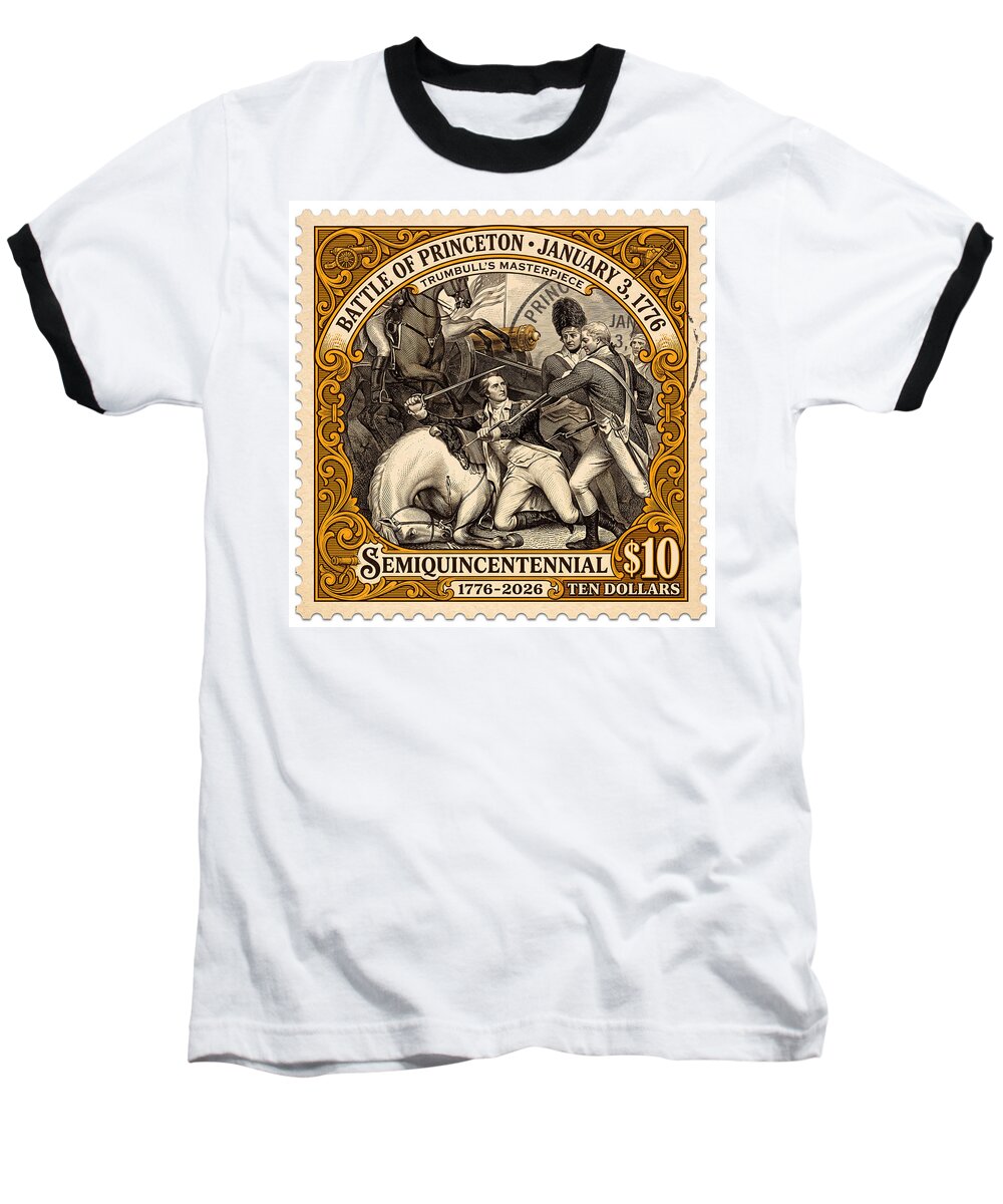 Battle of Princeton $10 - Baseball T-Shirt