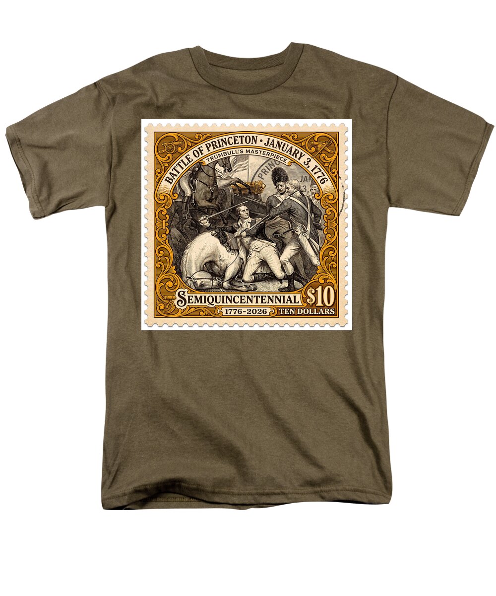 Battle of Princeton $10 - Men's T-Shirt  (Regular Fit)