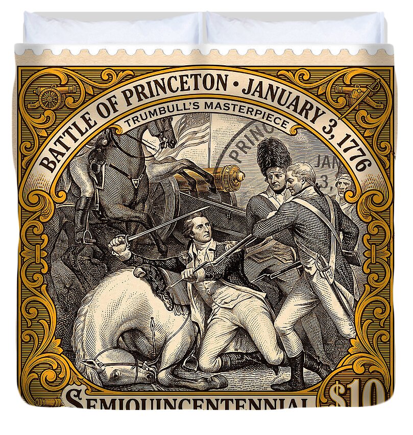 Battle of Princeton $10 - Duvet Cover