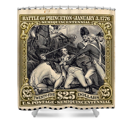 Battle of Princeton $25 - Shower Curtain