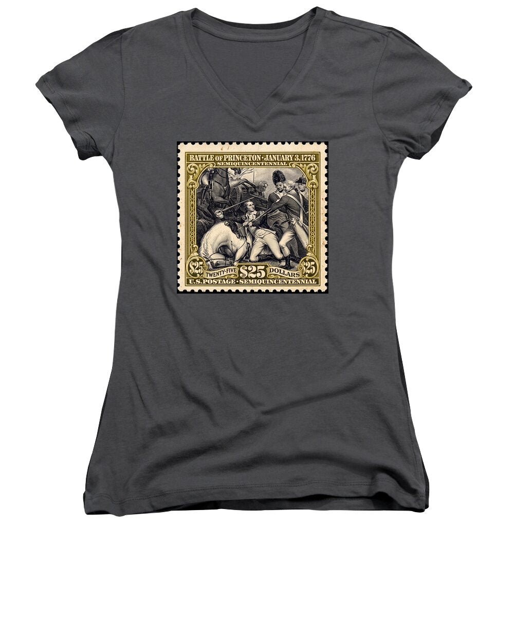 Battle of Princeton $25 - Women's V-Neck