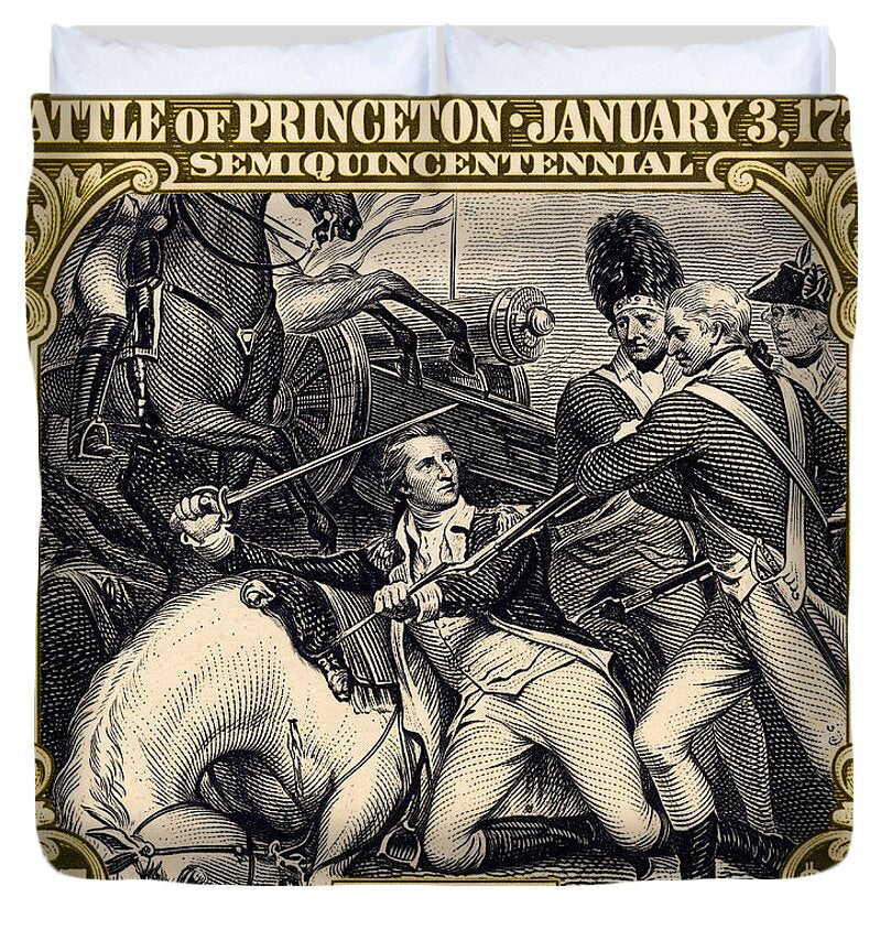 Battle of Princeton $25 - Duvet Cover
