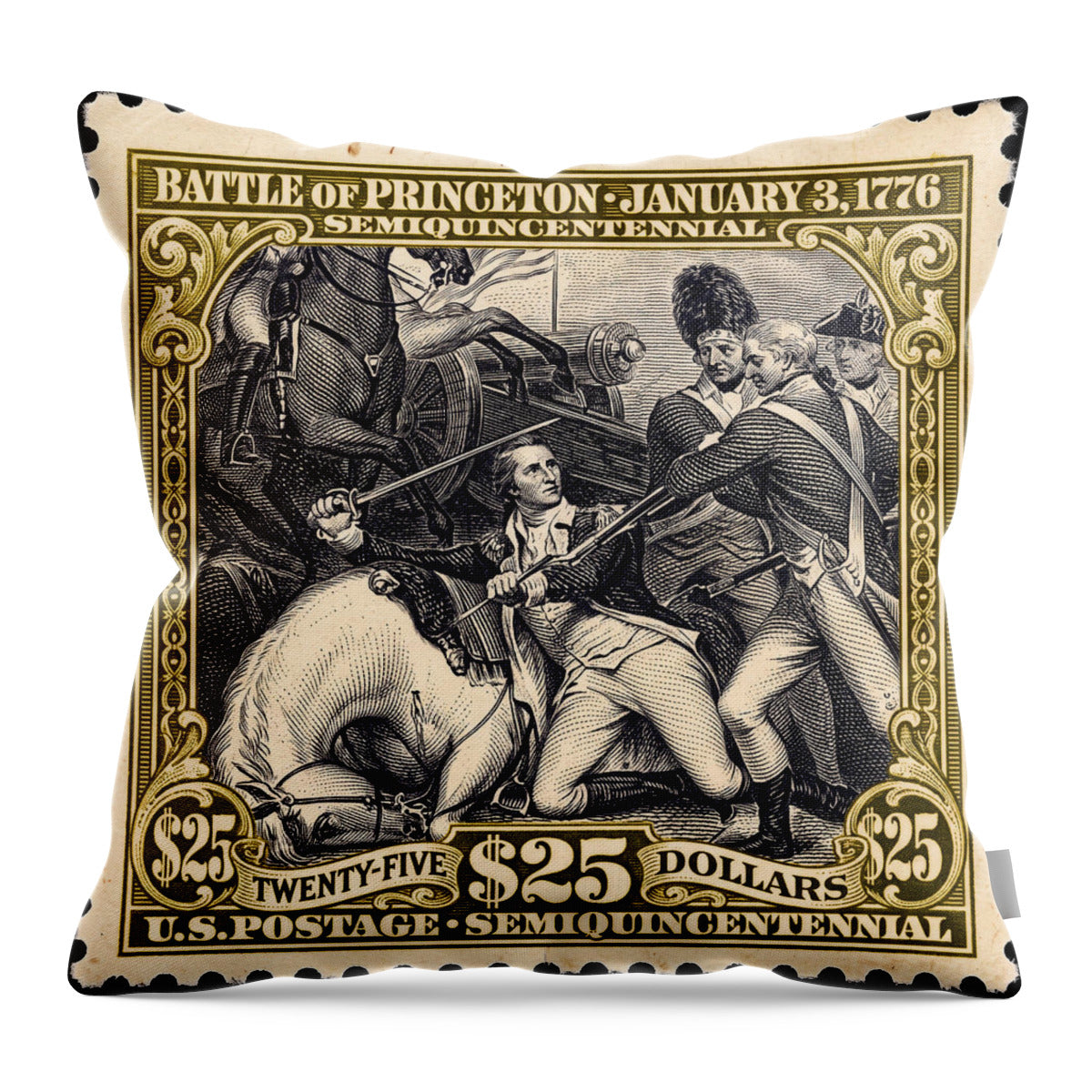 Battle of Princeton $25 - Throw Pillow