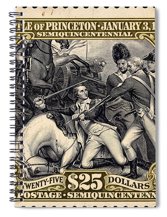 Battle of Princeton $25 - Spiral Notebook