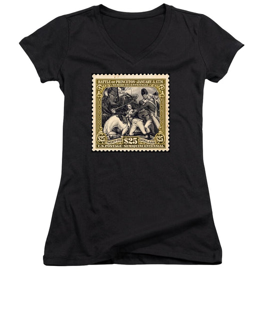 Battle of Princeton $25 - Women's V-Neck